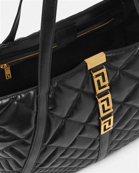 versace greca argyle belt bag|Versace goddess tote.